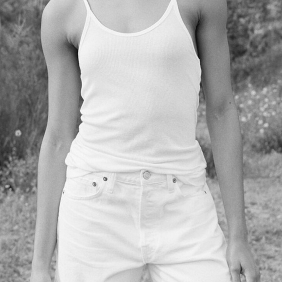 NWT AGOLDE Parker Long Denim Shorts Size 23 - Picture 4 of 7